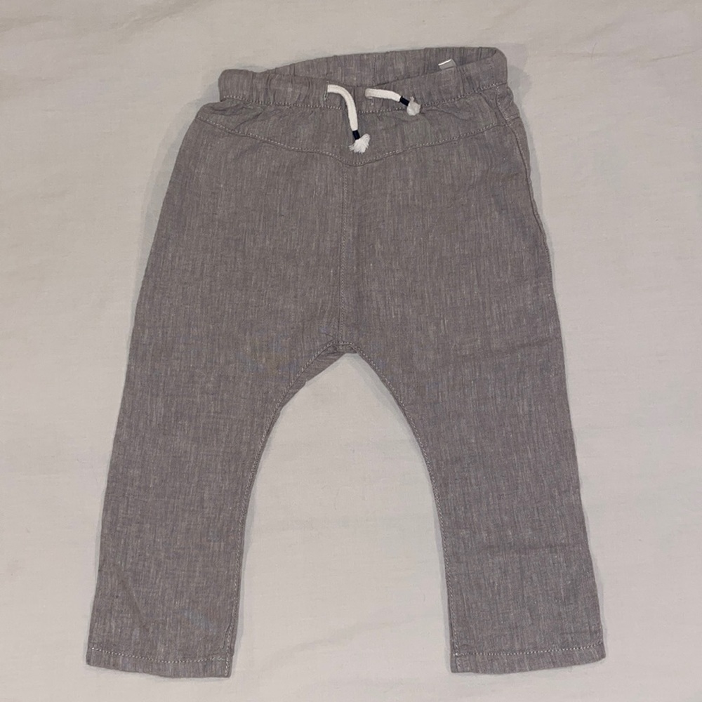 H&M toddler boy linen pants. NWT